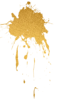 Gold Splatter
